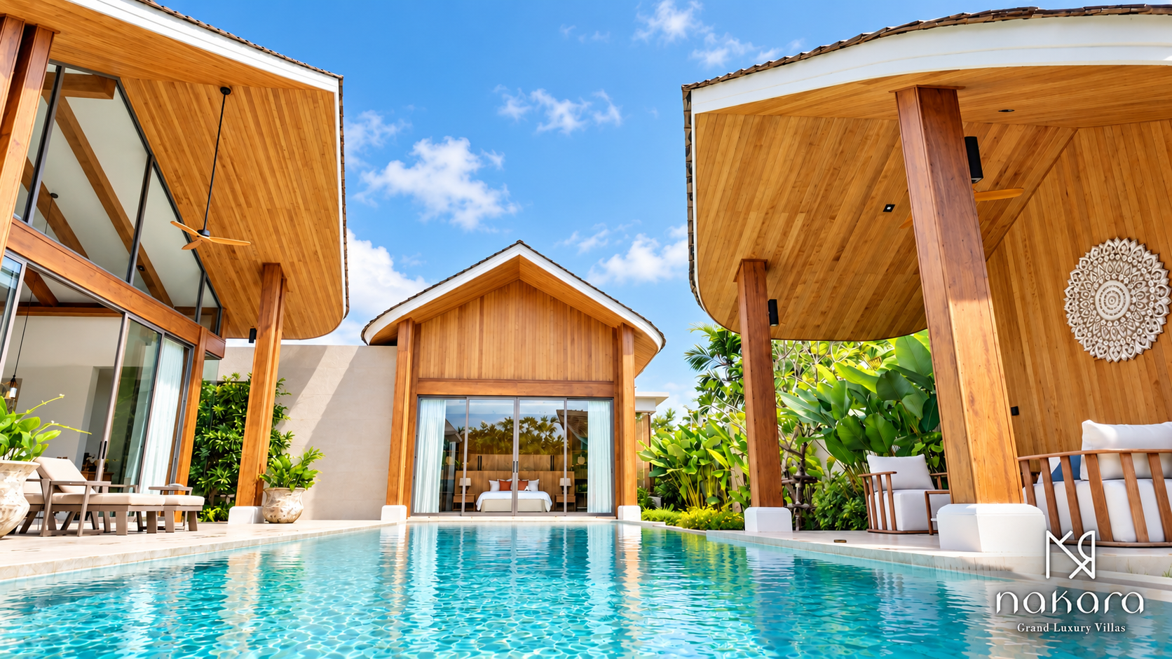 NAKARA GRAND LUXURY VILLA POOL VIEW DAY LIGHT